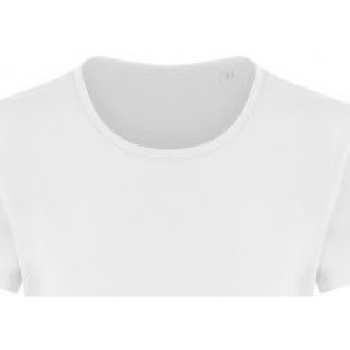 textil Dame Langærmede T-shirts Ecologie EA04F Hvid