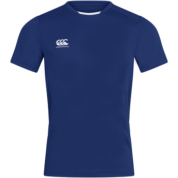 textil Herre Langærmede T-shirts Canterbury CN260 Blå