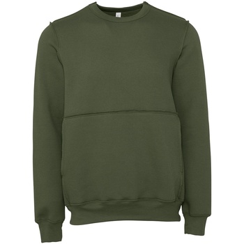 textil Sweatshirts Bella + Canvas CV3743 Grøn