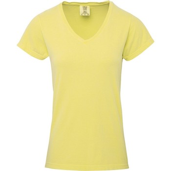 textil Dame Langærmede T-shirts Comfort Colors CO011 Flerfarvet