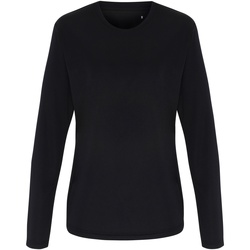 textil Dame Langærmede T-shirts Tridri TR060 Black