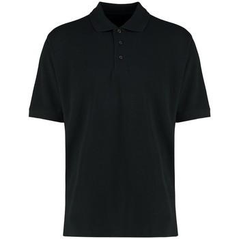 textil Herre Polo-t-shirts m. korte ærmer Kustom Kit KK460 Sort