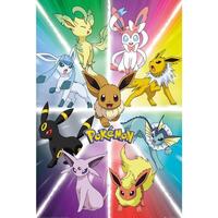 Indretning Skilte og plakater Pokemon TA150 Flerfarvet