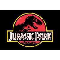 Indretning Skilte og plakater Jurassic Park TA366 Sort