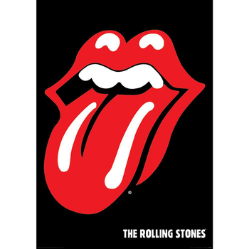 Indretning Skilte og plakater The Rolling Stones TA436 Sort