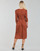 textil Dame Lange kjoler Betty London PAXONE Rustrød