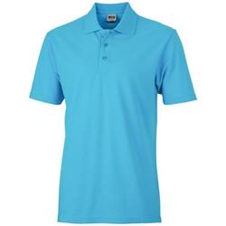 textil Dame Polo-t-shirts m. korte ærmer James And Nicholson  Turquoise