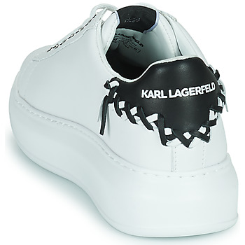Karl Lagerfeld KAPRI Whipstitch Lo Lace Hvid / Sort