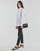 textil Dame Skjorter / Skjortebluser Karl Lagerfeld KL MONOGRAM LACE BIB SHIRT Hvid