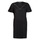 textil Dame Korte kjoler Karl Lagerfeld LACE INSERT JERSEY DRESS Sort