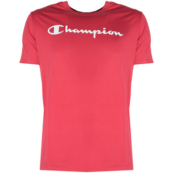 textil Herre T-shirts m. korte ærmer Champion 212687 Rød