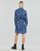 textil Dame Korte kjoler Liu Jo ABITO CAMICIA DEN.BLUE PRINTS WASH Blå