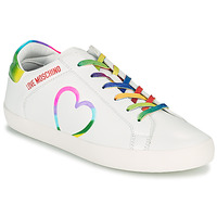 Sko Dame Lave sneakers Love Moschino JA15442G1E Hvid / Flerfarvet