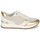 Sko Dame Lave sneakers MICHAEL Michael Kors ALLIE STRIDE TRAINER Beige / Guld