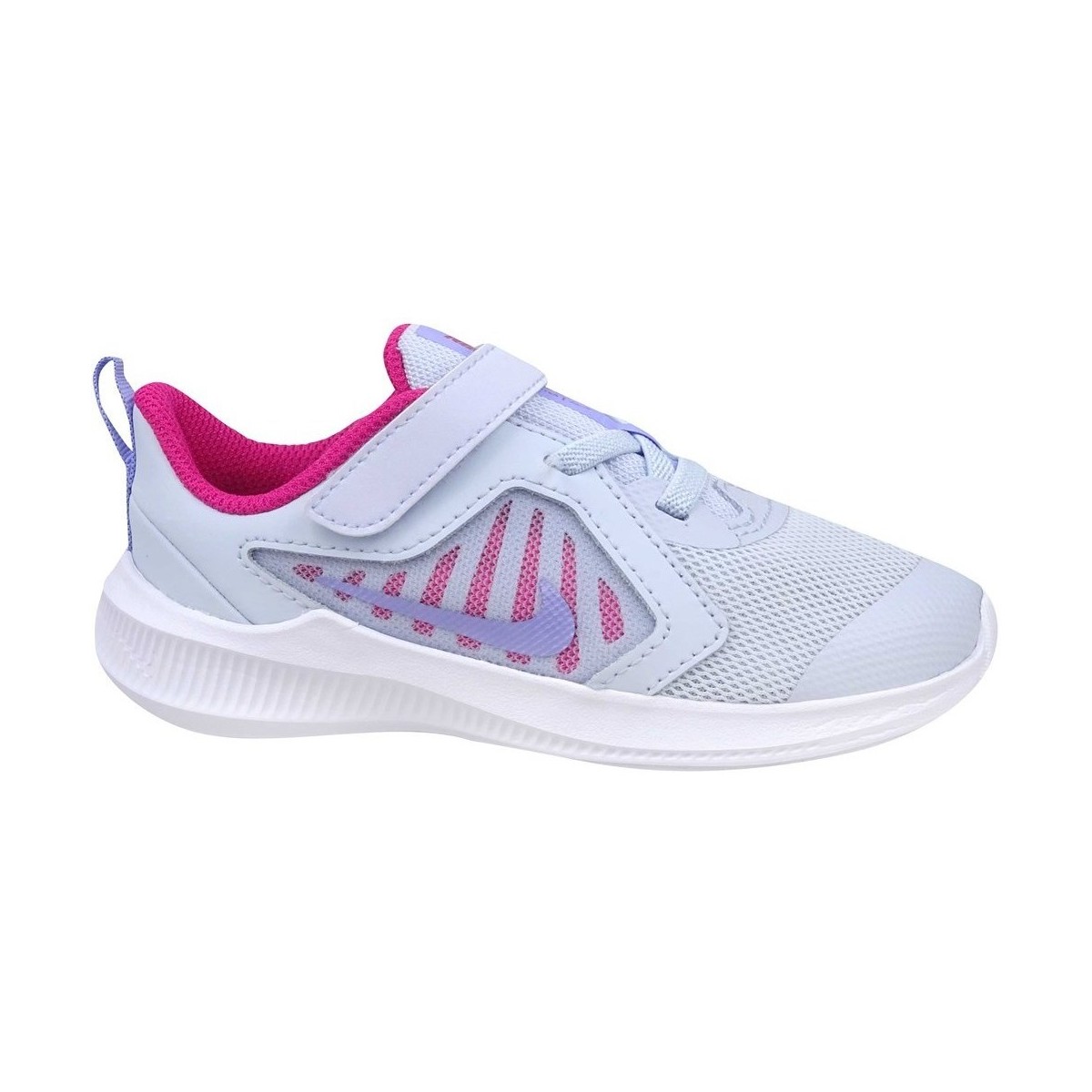 Sko Børn Lave sneakers Nike Downshifter 10 Hvid, Pink