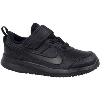 Sko Børn Lave sneakers Nike Varsity Leather Sort