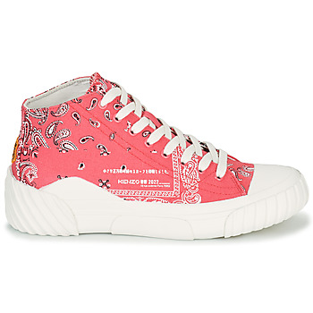 Kenzo TIGER CREST HIGH TOP SNEAKERS Pink