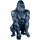 Indretning Små statuer og figurer Signes Grimalt Monkey Figur Sort