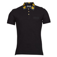 textil Herre Polo-t-shirts m. korte ærmer Versace Jeans Couture 72GAGT05 Sort