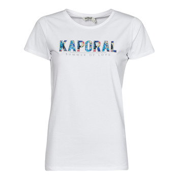 textil Dame T-shirts m. korte ærmer Kaporal KECIL Hvid