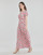 textil Dame Lange kjoler Naf Naf KROSALIA R1 Pink