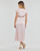 textil Dame Lange kjoler Naf Naf KLUDIVINE Pink