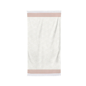 Indretning Håndklæde og badehandske Maison Jean-Vier Artea Rød