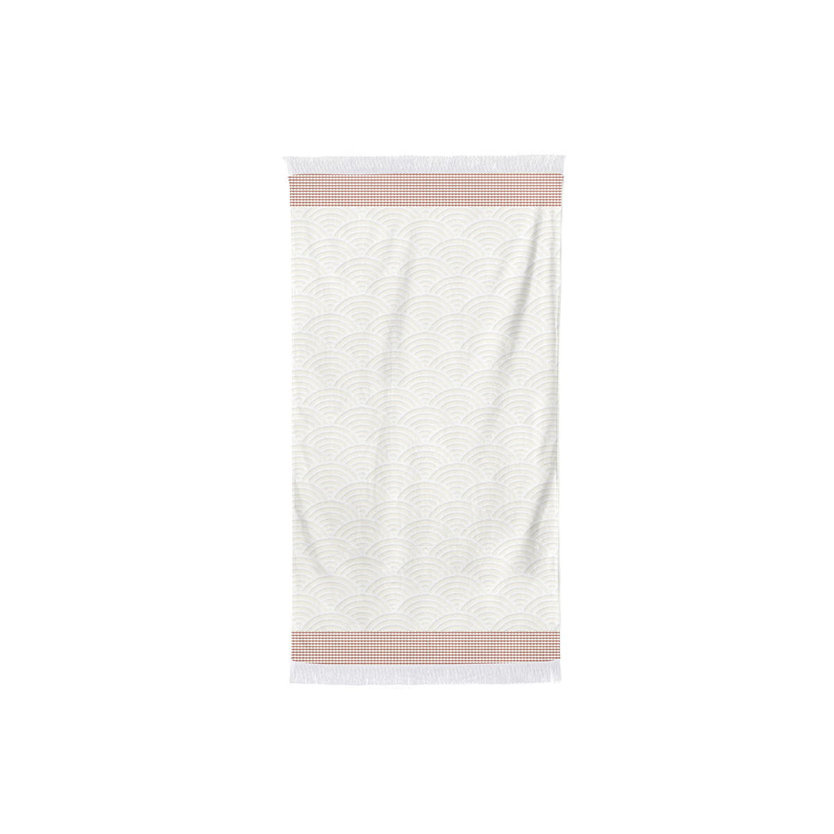 Indretning Håndklæde og badehandske Maison Jean-Vier Artea Rød