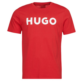 textil Herre T-shirts m. korte ærmer HUGO Dulivio Rød