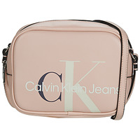 Tasker Dame Skuldertasker Calvin Klein Jeans SCULPTED MONO CAMERA BAG Pink