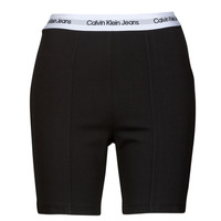 textil Dame Shorts Calvin Klein Jeans REPEAT LOGO MILANO CYCLING SHORT Sort