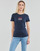 textil Dame T-shirts m. korte ærmer Tommy Jeans TJW SKINNY ESSENTIAL LOGO 1 SS Marineblå