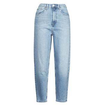 textil Dame Lige jeans Tommy Jeans MOM JEAN UHR TPRD CE610 Blå / Lys