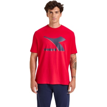 textil Herre Toppe / T-shirts uden ærmer Diadora Ss Shield Rød