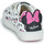 Sko Pige Lave sneakers Geox J SKYLIN GIRL Hvid / Sort / Pink