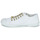 Sko Dame Lave sneakers Le Temps des Cerises BASIC 02 Hvid / Guld