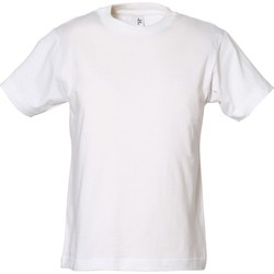 textil Dreng T-shirts m. korte ærmer Tee Jays TJ1100B White