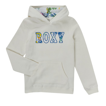 textil Pige Sweatshirts Roxy HOPE YOU KNOW Hvid
