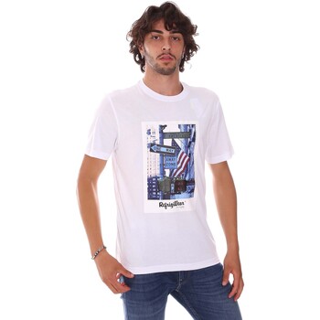 textil Herre T-shirts & poloer Refrigiwear RM0T24400JE9101 Hvid