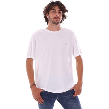 textil Herre T-shirts & poloer Navigare NV31126 Hvid
