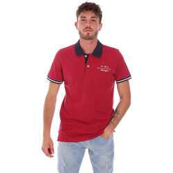 textil Herre Polo-t-shirts m. korte ærmer Key Up 2G94Q 0001 Rød
