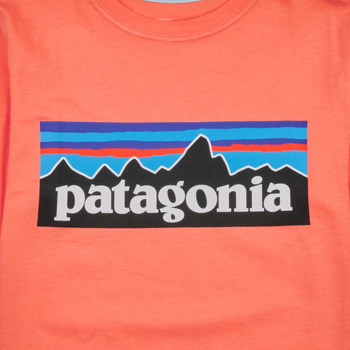 Patagonia BOYS LOGO T-SHIRT Koral
