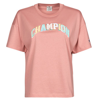 textil Dame T-shirts m. korte ærmer Champion 115190 Pink