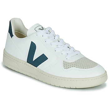 Sko Lave sneakers Veja V-10 Hvid / Blå