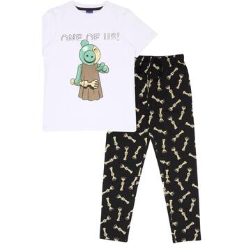 textil Dreng Pyjamas / Natskjorte Piggy  Sort
