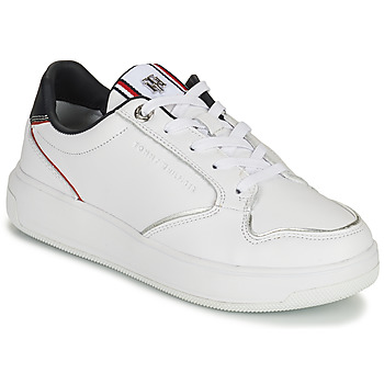 Sko Dame Lave sneakers Tommy Hilfiger Elevated Cupsole Sneaker Hvid