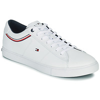Sko Herre Lave sneakers Tommy Hilfiger Essential Leather Sneaker Detail Hvid