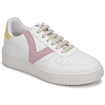 Sko Dame Lave sneakers Victoria 1258201ROSA Hvid / Pink