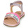 Sko Pige Sandaler Mod'8 PAGANISA Violet / Pink