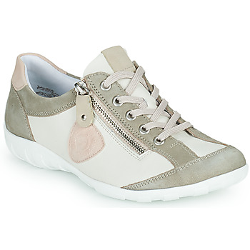 Sko Dame Lave sneakers Remonte ROCK Hvid / Grøn / Pink